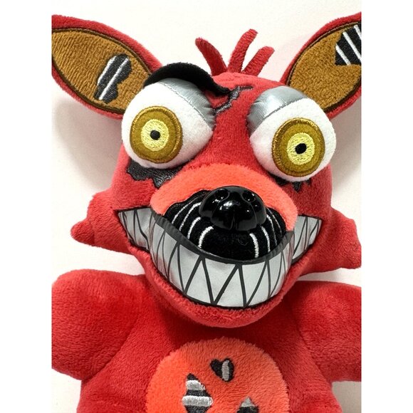 Funko Five Nights At Freddy's Nightmare Foxy Red Fox 8" Plush 2016 No Tush Tag - Picture 2 of 8